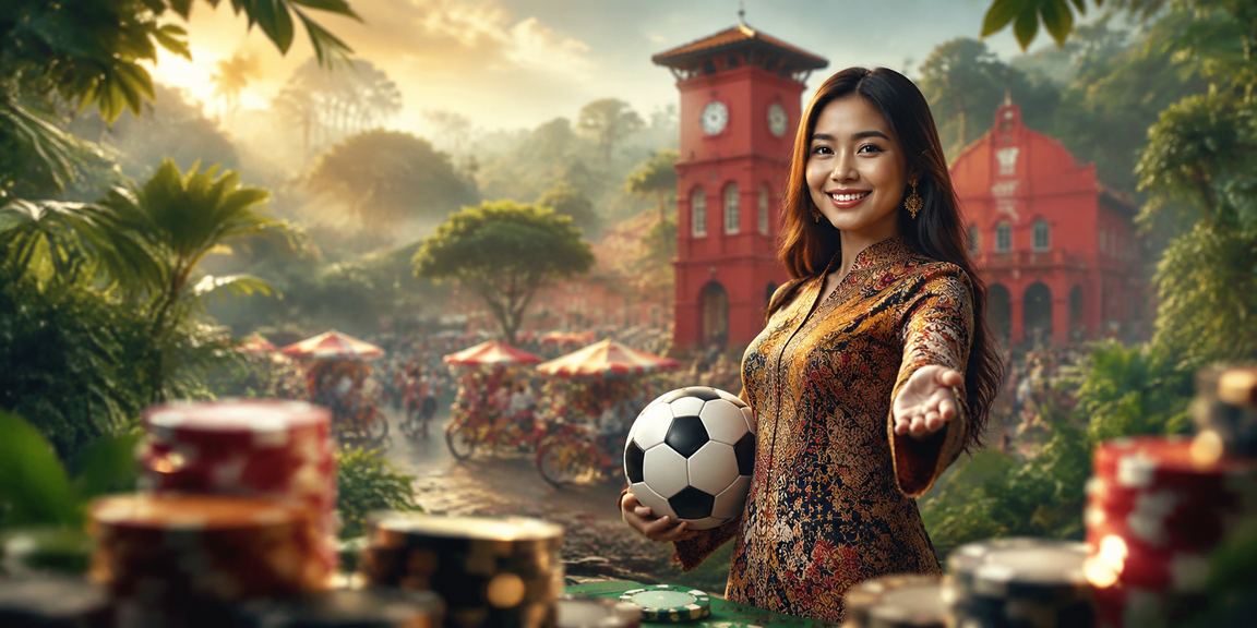 Pertaruhan bola sepak dengan motif batik tempatan di Melaka melalui platform marimari444