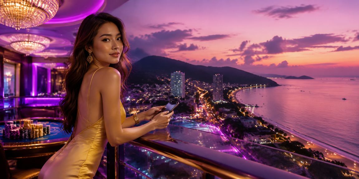 Suasana hiburan dan permainan nasib bergaya Melayu di Pulau Pinang Malaysia